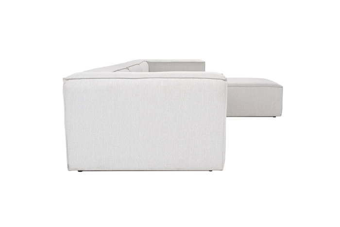 Atelier Del Sofa Sofá Esquinero Gris Lino 297 cm x 190 cm